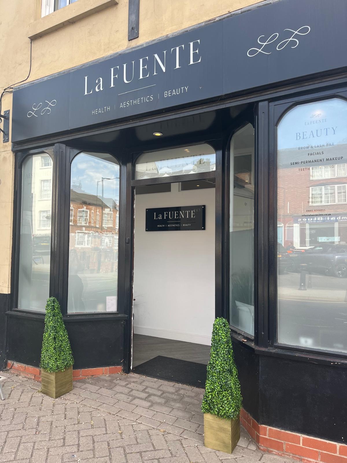 La Fuente Clinic, Southam — Blink Twice Beauty studio exterior
